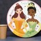 8 Ct., Disney Princess Party Belle & Tiana Paper Dessert Plates 7" Plates